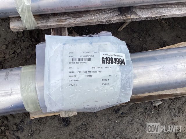 Surplus (5) Metal Tubes in Chambersburg, Pennsylvania, United States ...
