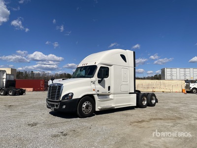 2018 Freightliner Cascadia 125 6x4 Tracteur Routier Couchette