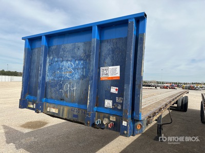 2012 Great Dane 48 ft T/A Flatbed Trailer