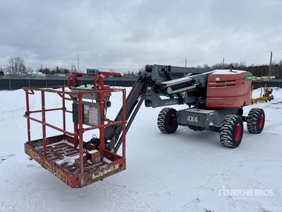 2015 Skyjack SJ46AJ 4WD Dual Fuel Articulating Boom Lift