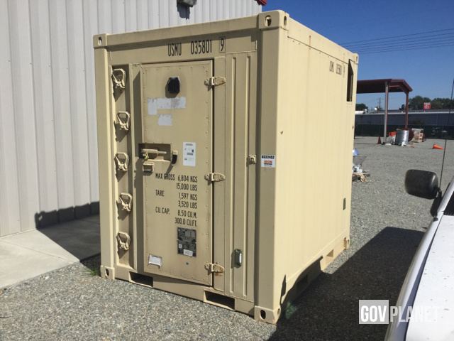 Surplus Sea Box Seabox S06 155b Refrigerated Storage Container In Photos S