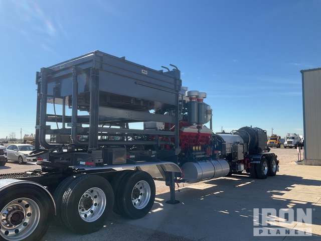2018 SPM 2500HP Frac Pump w/2017 SPM Power End on 2008 T/A Trailer ...