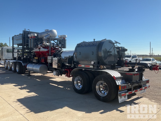 2018 SPM 2500HP Frac Pump w/2017 SPM Power End on 2008 T/A Trailer ...