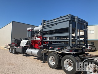 2018 SPM 2500HP Frac Pump w/2017 SPM Power End on 2008 T/A Trailer ...