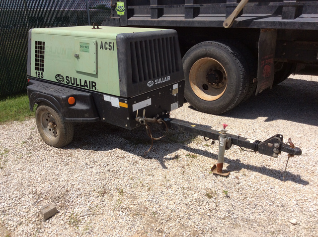 2014 Sullair 185DPQ CAi4 EPA 185 CFM Air Compressor 2014 Sullair 185DPQ CAi4 EPA 185 CFM Air Compressor