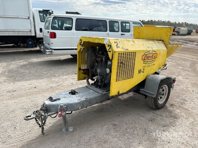 2015 Putzmeister P30D Bomba de hormigón
