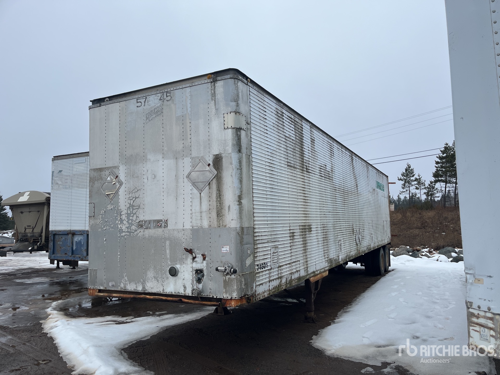Canadian Car 53 ft T/A Van Trailer