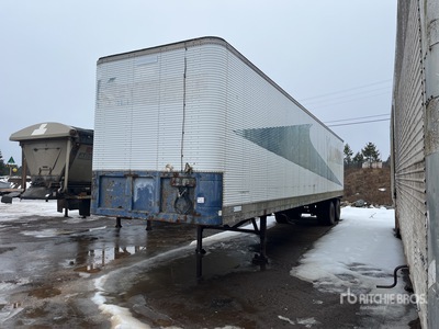 Furehauf 53 ft T/A Gesloten aanhangwagen