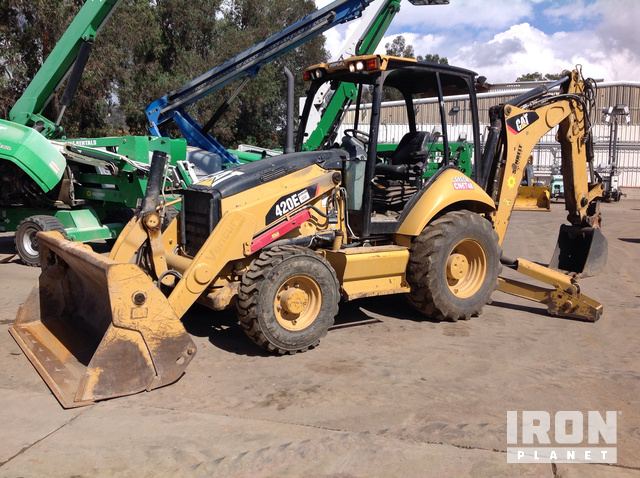 2011 Cat 420E 4x4 Backhoe Loader In Ventura California