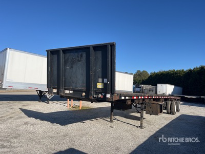 2014 Great Dane 48 ft T/A Spread Axle Flatbed Trailer