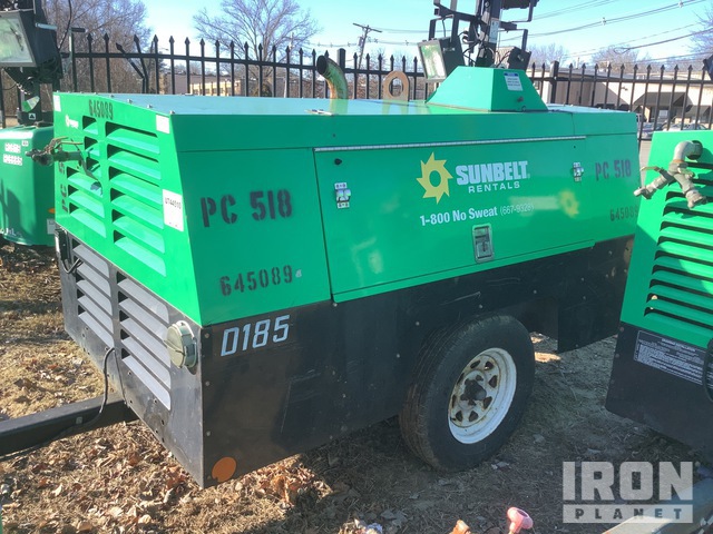 2014 Sullivan Palatek D185PDZSB 185 cfm Mobile Air Compressor in WOBURN ...