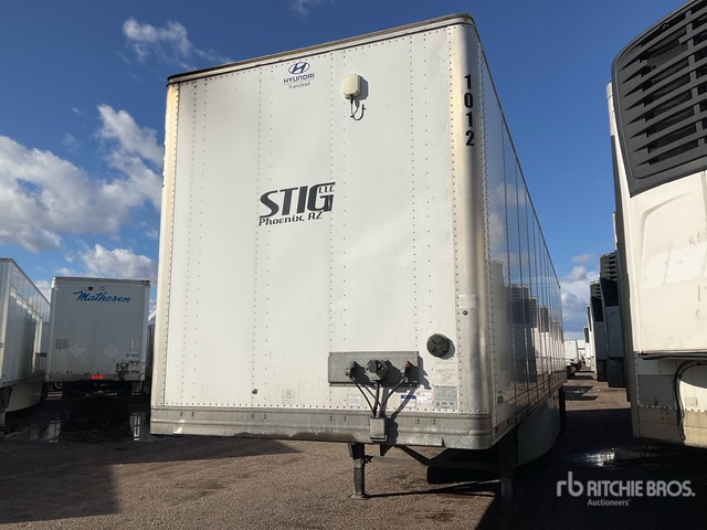 2021 Hyundai VC2530152-AJS 53 ft x 102 in T/A Van Trailer | Ritchie ...