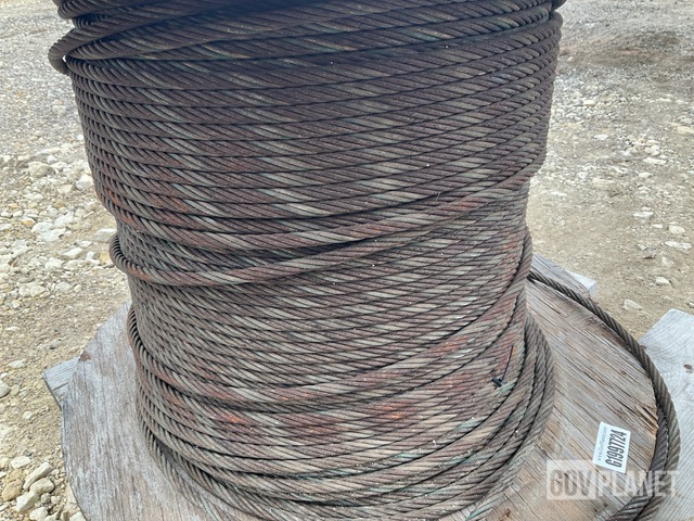 Kans Rope Surplus Reel of 12365723 Wire Rope in Abilene, Kansas, United States ...