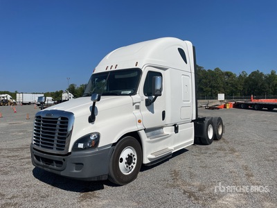 2018 Freightliner Cascadia 125 6x4 T/A Sleeper Truck Tractor