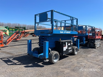 2015 Genie GS4069RT 4x4 Diesel Scissor Lift