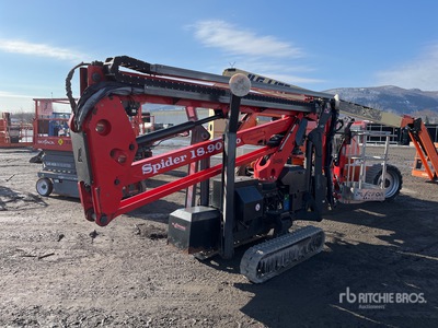 2013 Platform Basket Spider 18.90 Pro Crawler Electric Articulating Boom Lift