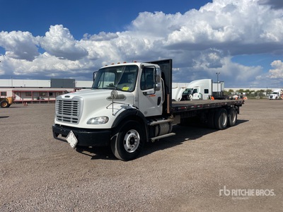 2014 Freightliner M2 112 6x4 Ciężarówka z płaską platformą
