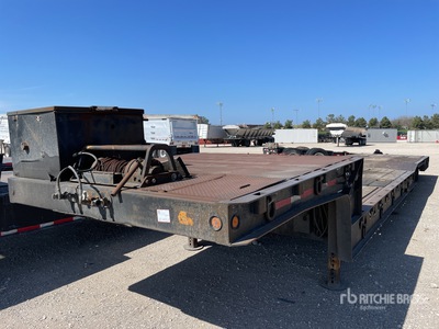 2000 Trail King T/A Remolque con Rampa Abatible Hidráulica
