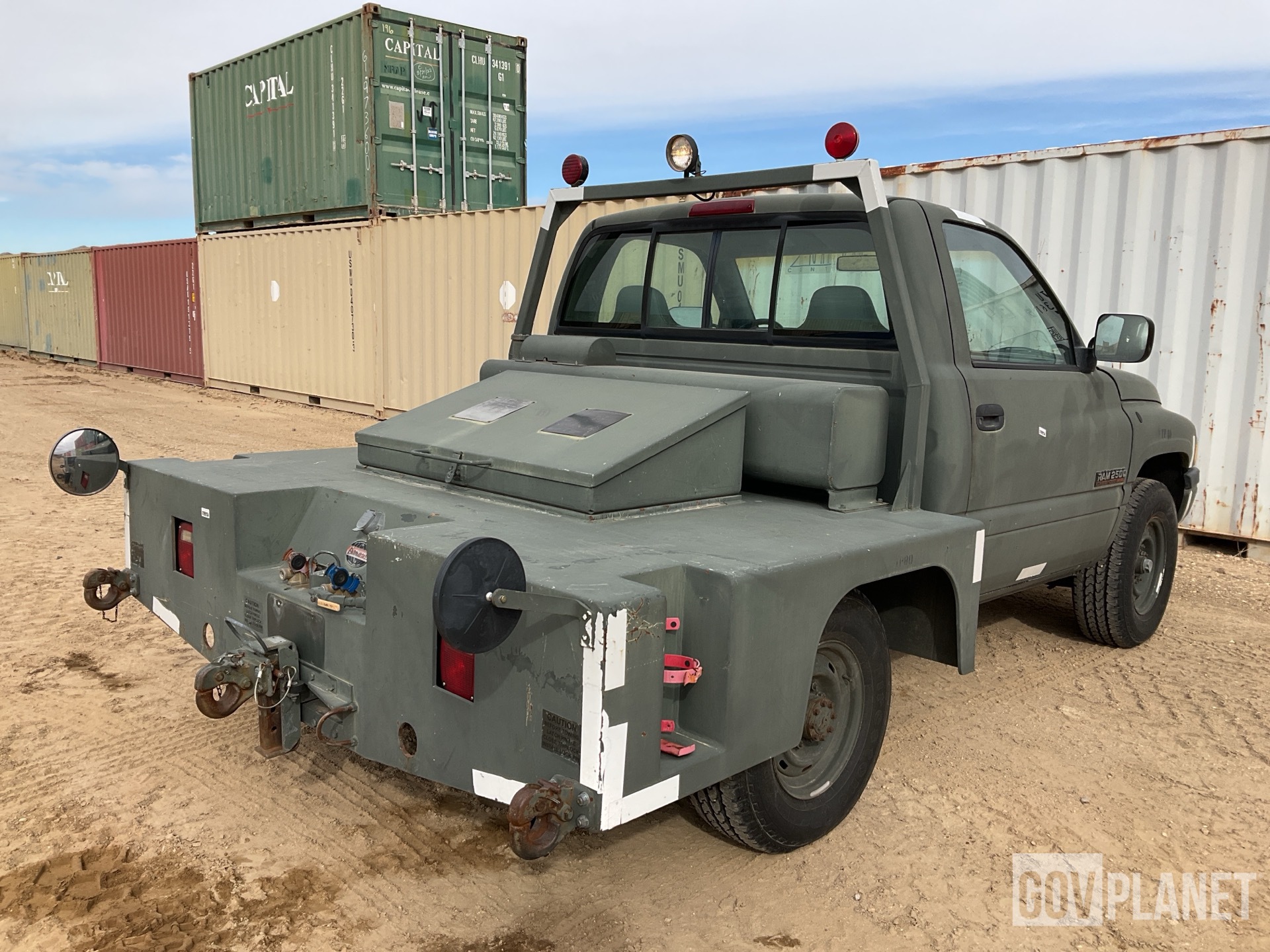 Surplus 1995 Dodge Ram 2500 Aircraft Pushback Tractor in Yermo 