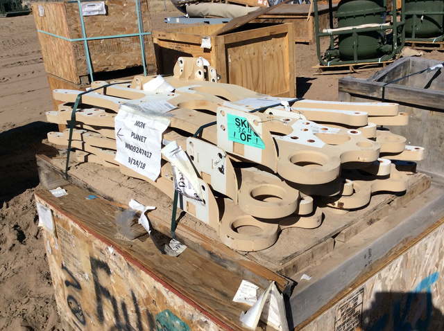 Lot of (12) Oshkosh Structural Frame Sections