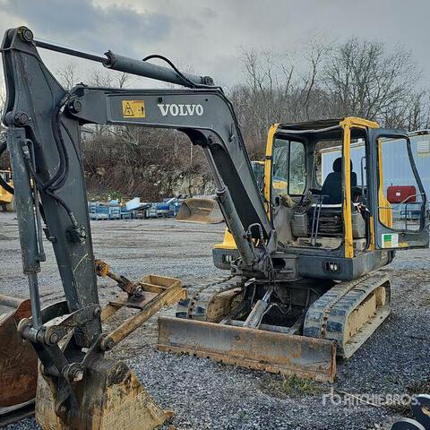 Volvo EC55 Mini Excavator in Wise, Virginia, United States (Asia ...