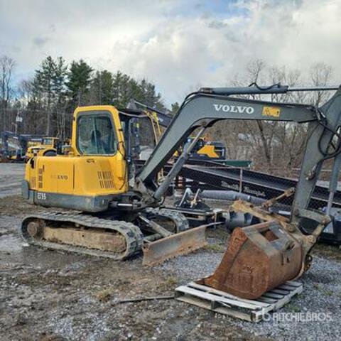 Volvo EC55 Mini Excavator in Wise, Virginia, United States (Asia ...