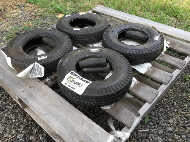 Lot of (4) Dyna-Trac 4.80-8NHS Tires