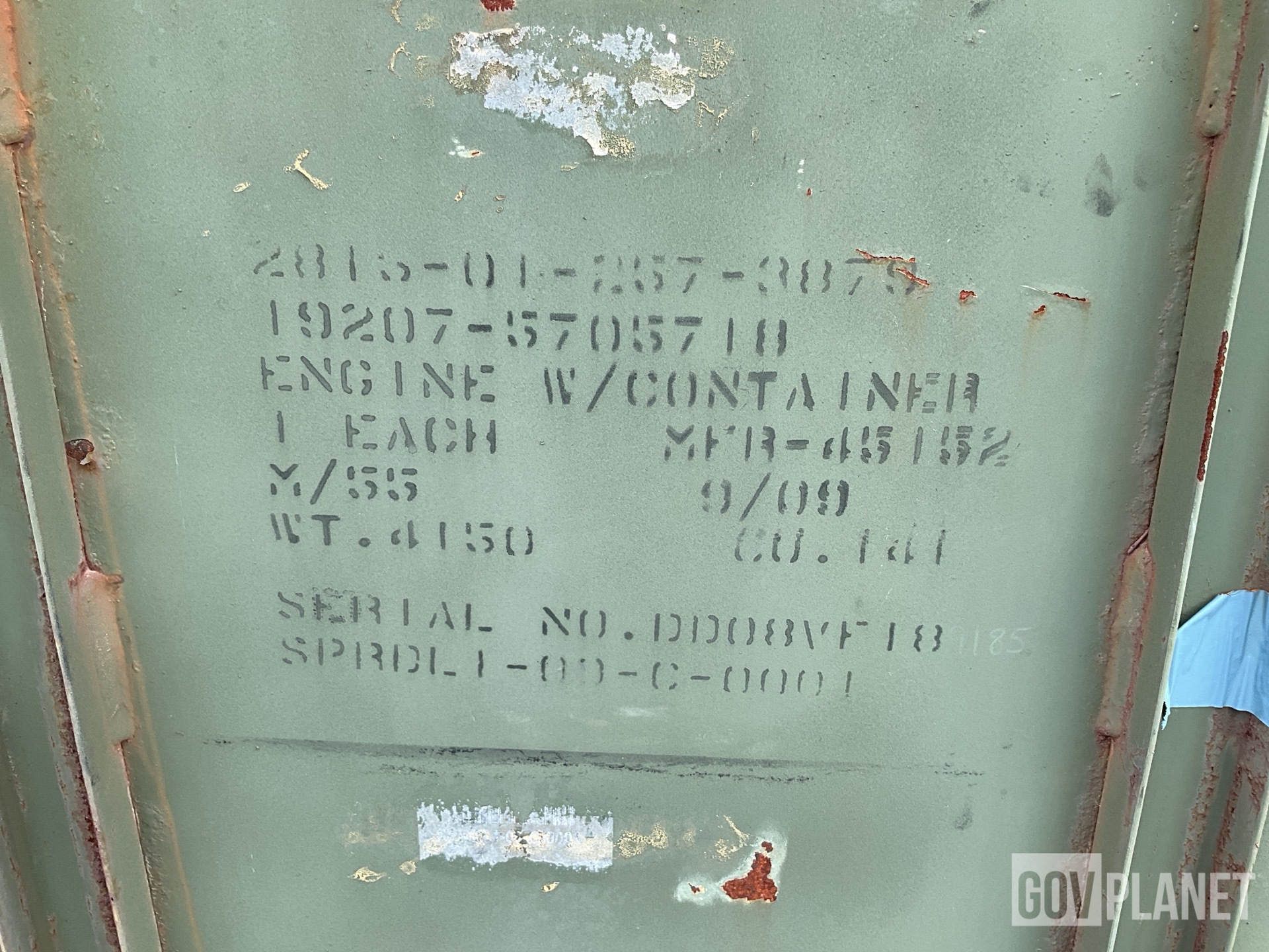 Surplus Detroit Diesel 80837493 Turbo Diesel Engine w/Shipping  