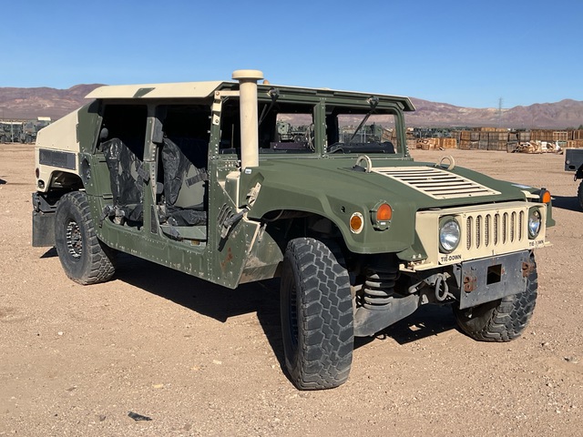AM General M1151A1 w/MCTAGS HMMWV 4 Door Hard Top w/Slant Back