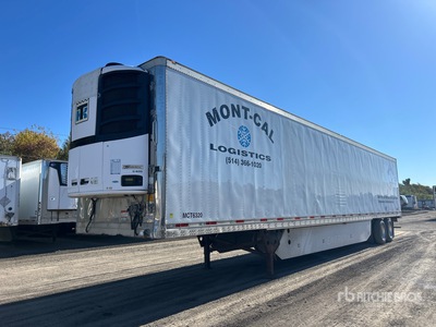 2017 Utility 53 ft x 102 in T/A Refrigerated Trailer