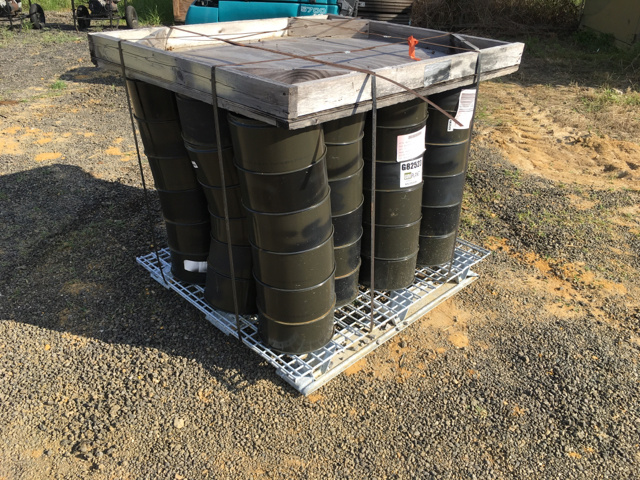 Lot of (72) Storage Drums