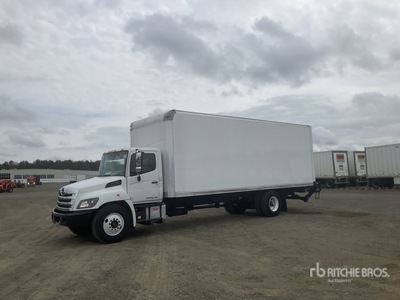 2017 Hino 268 4x2 Van Truck