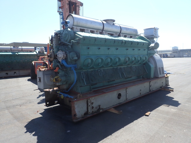 EMD A-11 1,250 kVA Marine Gen Set