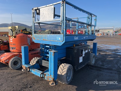 2014 Genie GS3369RT 4x4 Diesel Scissor Lift (Inoperable)