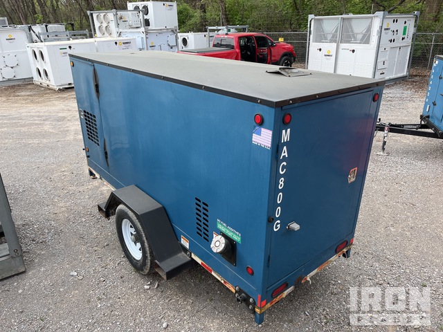 2016 MAC 800G 800000 BTU Diesel Space Heater on 2018 S/A Trailer in ...