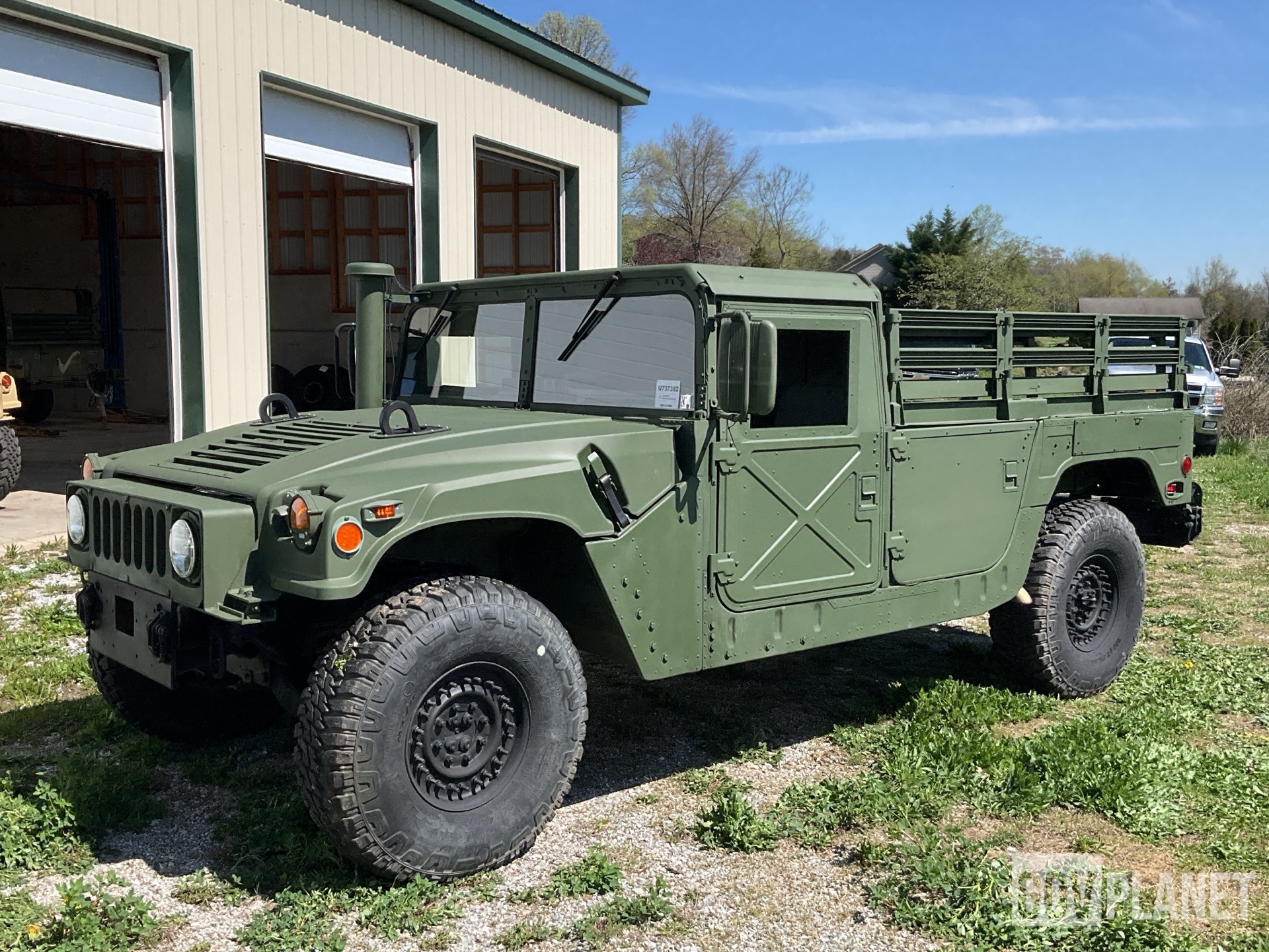 Surplus 2008 AM General M1152 HMMWV 2 Door Hard Top w/Truck
