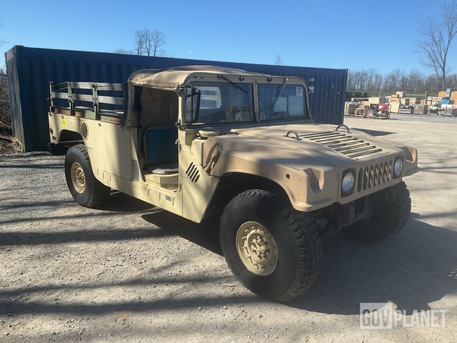 Surplus AM General M1097 HMMWV 2 Door Soft Top w/Truck Body in 
