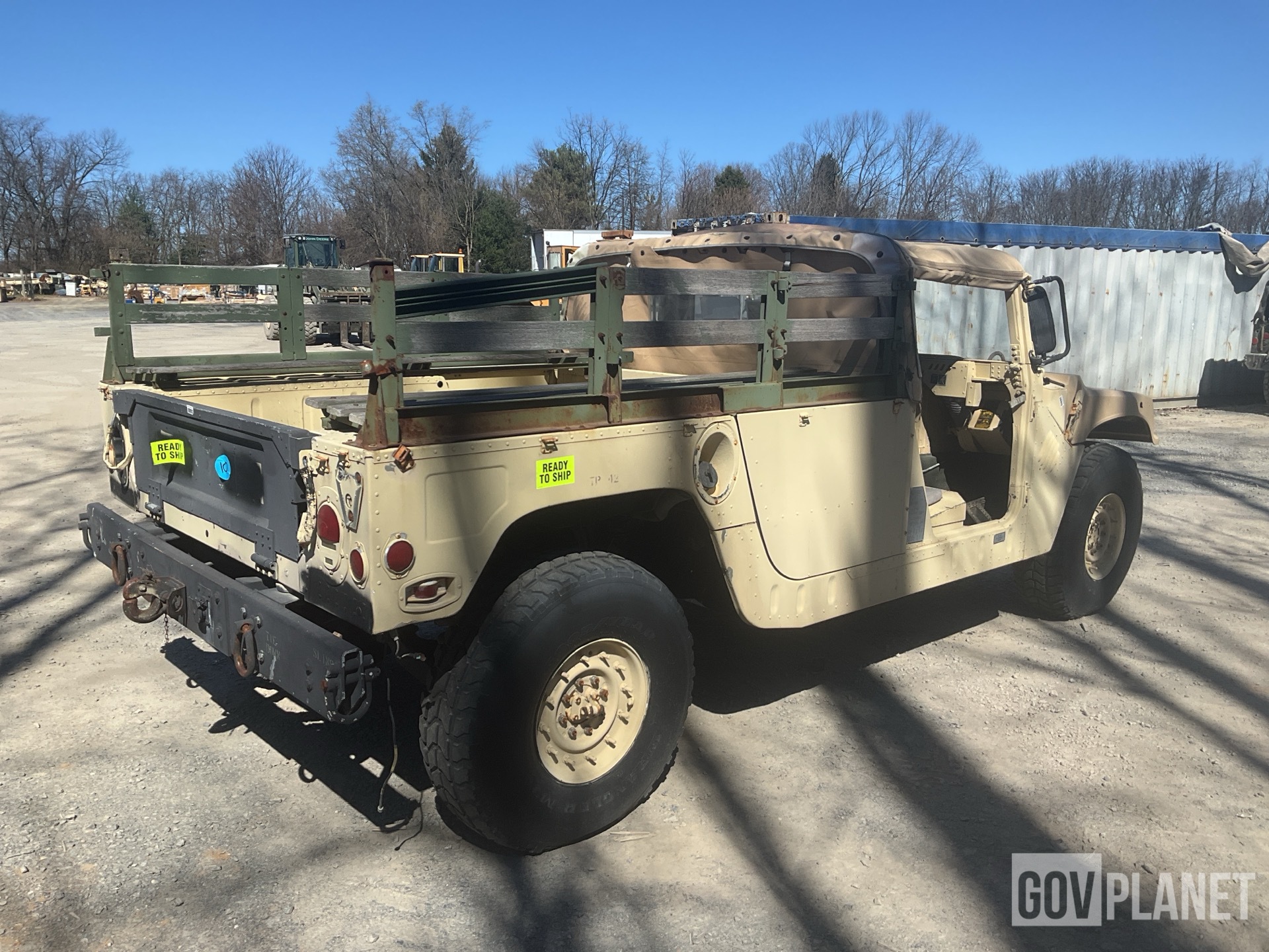 Surplus AM General M1097 HMMWV 2 Door Soft Top w/Truck Body in  