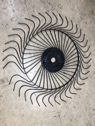 Quantity of S3 Wireform 60 in Hay Rake Wheels (Unused)