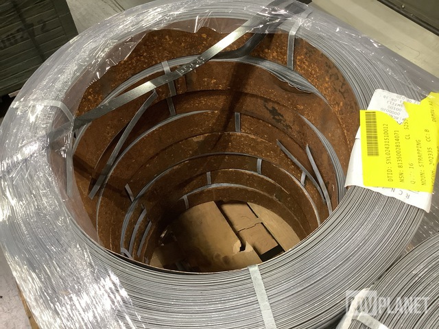Surplus (16) Coils of Strapping in Chambersburg, Pennsylvania, United ...