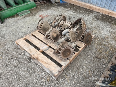 Quantity of (8) Yetter x 12 in Row Cleaners