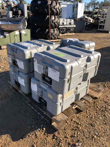 Lot of (5) Storage Containers