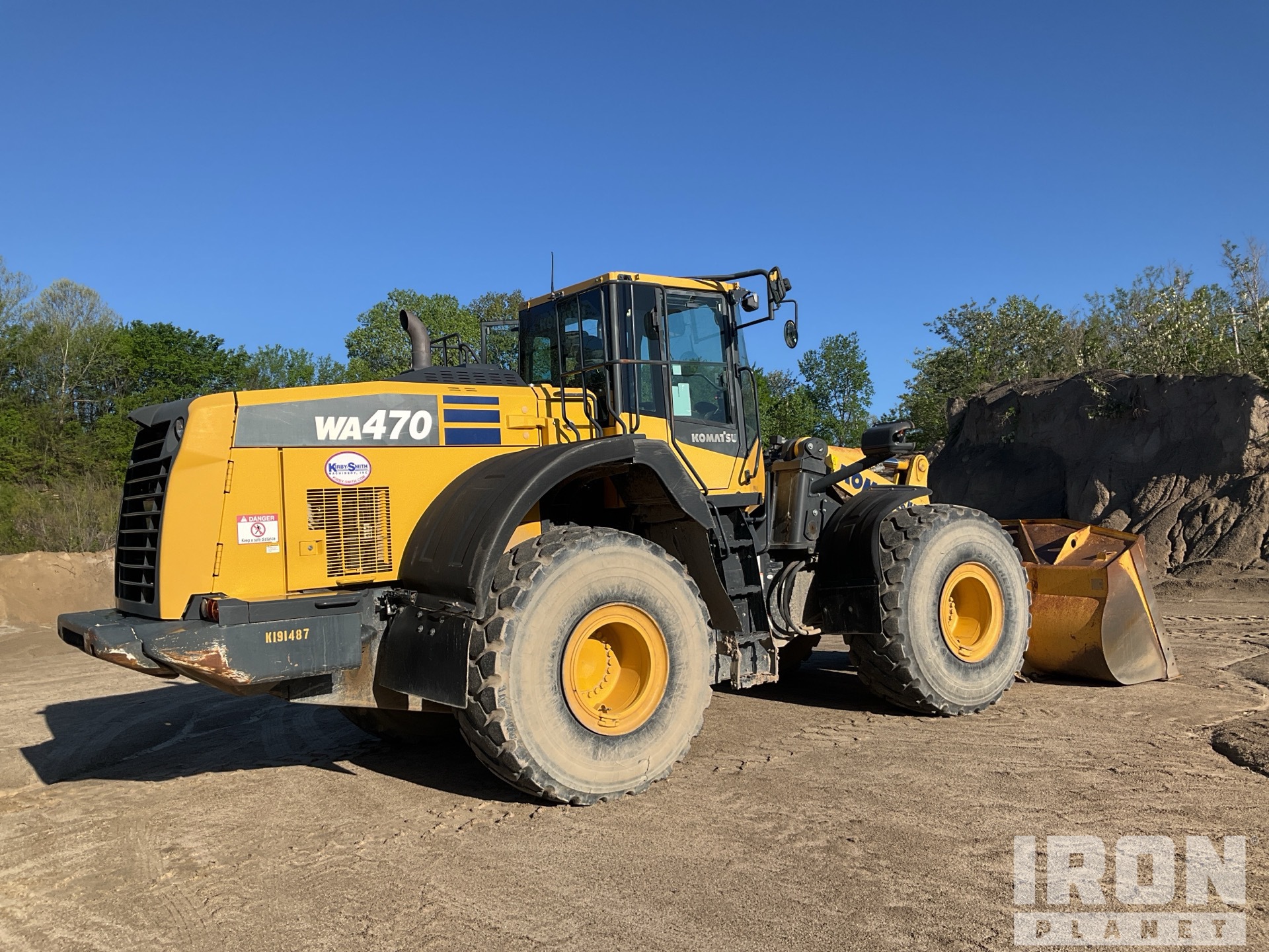2019 Komatsu WA470-8 Wheel Loader in Muskogee, Oklahoma