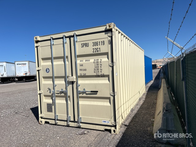 Acb Containers 2024 20 ft High Cube Storage Container | Ritchie Bros. Auctioneers