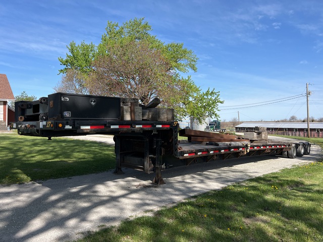 2015 XL Specialized XL80SDE T/A 29 ft - 54 ft Extendable Single Drop Step Deck Trailer