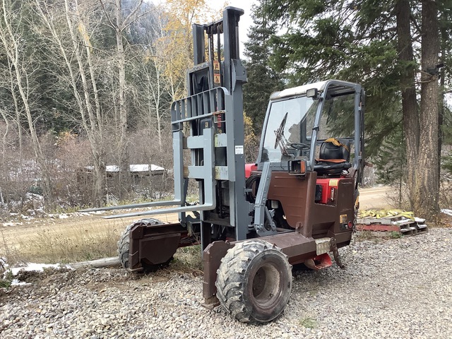 2008 Moffett M55 5590 lb 3x3 Truck Mounted Forklift
