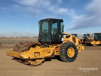 2009 Cat CP56 Padfoot Drum Compactor