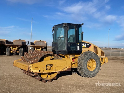 2011 Cat CP56 Padfoot Drum Compactor