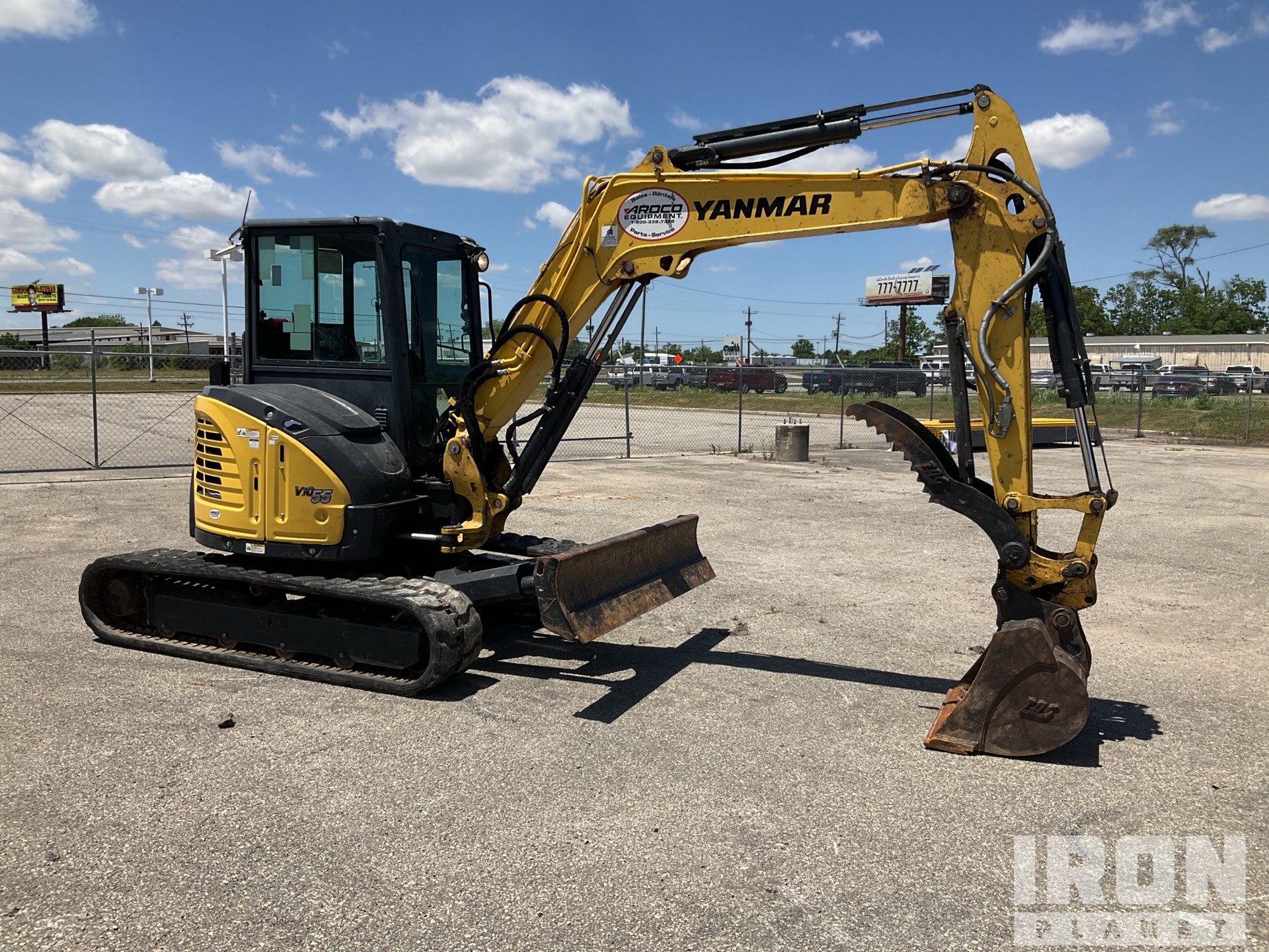 2018 Yanmar ViO55-6A Mini Excavator in New Iberia, Louisiana