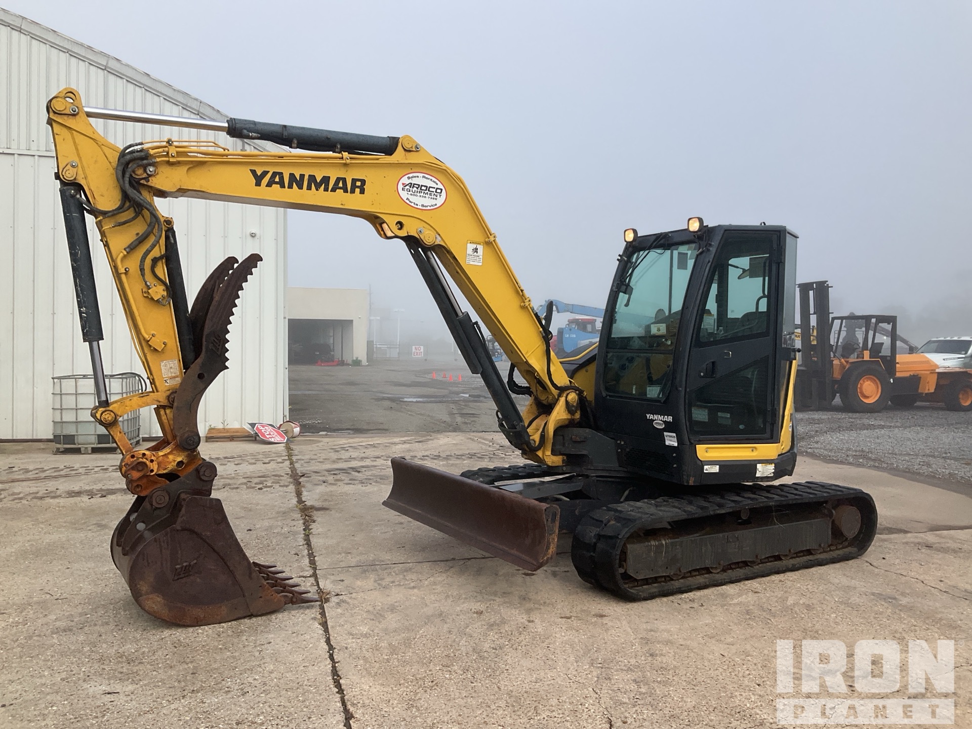 2018 Yanmar VIO80-1A Mini Excavator in New Iberia, Louisiana